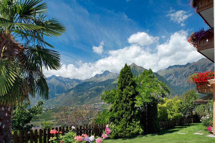 Vista panoramica dal nostro giardino