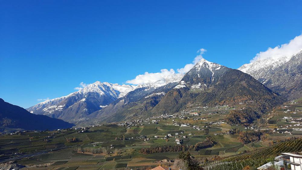 Vista dal balcone